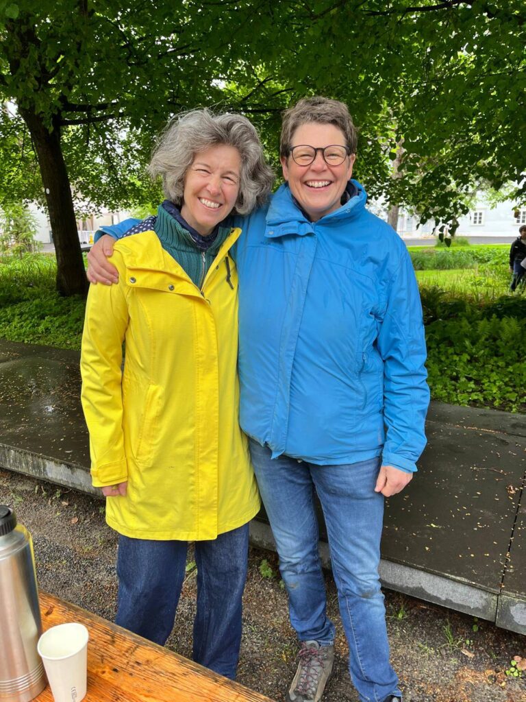 Tim Martina Schäffer und Brigitte Tiefenthaler